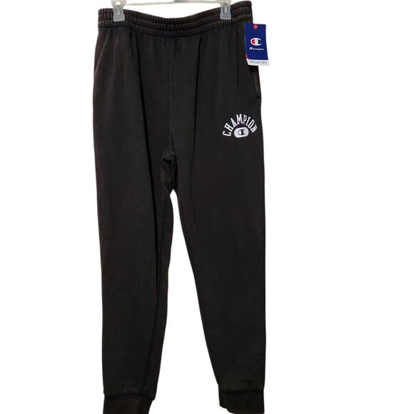 Champion Pants Size Large Solar Wash Color Elastic Waist With Pockets - Picture 2 of 10